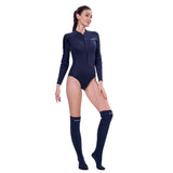 2MM jellyfish suit diving wet clothes jellyfish suit snorkeling swimsuit super elastic skin-friendly V1102-AQ-012BLUE-S