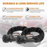 X-BULL 4WD Recovery Kit Snatch Strap Soft Shackles Folding Shovel Survival 4X4 V211-AUEB-XBRK016FS001