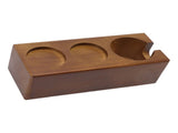 Coffee Filter Tamper Holder Beech Environmental Protection Coffee Tamper Station Base for Home Bar V1294-YM0717-3118220188211