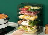 Multi Food Tray Multifunctional Strong Capacity Durable Vegetable Fruit Preparation Plate 6 V1294-YM0706-3118230214113