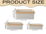 LGCASL Fabric Storage Box, Fabric Storage Box, Storage Basket with Handles and for Clothes Shelves V1189-LWWAL-20260325-02669