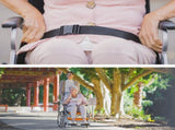 EQUIPMED Folding Aluminium Wheelchair, 20" Wheels, Park Brakes, 100kg Capacity, Orange V219-HELWLCEQO20A