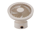 Air Circulator Desk Fan Battery Operated Portable USB Rechargeable Oscillating Table Fan with 4H V1294-YM0901-3113240074212