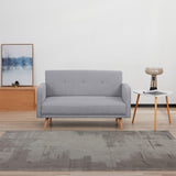 Picasso 2 Seater Fabric Sofa Lounge Couch Grey V315-VOL-PICA-01