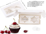 Cupcakedozen - With paper - 30 pieces - with 2 paper holders - Cupcake cases - Cake boxes - for V1259-DP01-BO-77