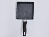 Mini Frying Pan Black Household Portable Japanese Style Egg Frying Pan Rectangular Mini Omelet Pan V1294-YM0626-3118220318611
