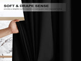 2 Pack 100% Blackout Curtains for Bedroom, Thermal Insulated Grommet Drapes for Living Room and V1189-LC-AMZ-00228