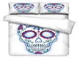3Pcs/Set Distinctive Pattern Bedding Set Polyester Fiber Comfortable Quilt Cover Pillowcase V1294-YM0901-3117200097313