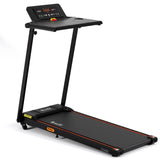 Everfit Treadmill Electric Walking Pad Foldable Incline for Home Office Gym Black TMILL-TITAN42-DT
