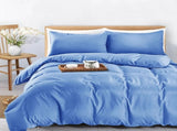 100% Cotton Navy Blue Maribel Dahlia Quilt / Doona / Duvet Cover set V745-AQ082048Q3
