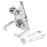 Stainless Steel Aisle Handle Lock Door Lock Kit for Fire Emergency Exit Corridor V1294-YM0901-3114200041411