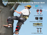 Tree Climbing Spikes Set, Height-Adjustable Tree Climbing Gear with Straps & Spike Protectors, 159 V952-XPSZZZHKQMFH3M41Q002V0