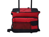 Rolling Cooler 43L Large Capacity Waterproof Foldable Rolling Insulated Box for Camping Picnic Red V1294-YM0901-3117240200211