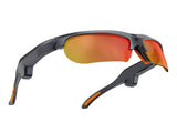 E08 Smart Bluetooth Cycling Sunglasses with Camera, UV400 Outdoor Sports Glassesorange V1300-E08-ORANGE
