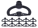 10Pcs Rotating Sprinkler G3/4 Male Thread Garden Lawn Sprayer Nozzle Greenhouse Supplies V1294-YM0901-3111210101611