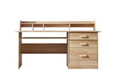 Artiss Computer Desk Office Study Desks Table Shelf Drawer FURNI-Q-CD115-PW-AB