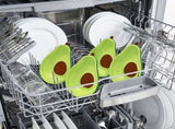 4 Pack Avocado Spoon Rest for Stove Top, 6.5 Inch Cute Ceramic Holder, Heat-Resistant Kitchen V1259-DP01-A-1028