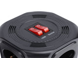 Tower Power with Protector Switch Multiple Ports Vertical Space Saving Electric Tower Power V1294-YM0901-3114240085711