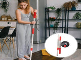 Heavy Duty Broom Pole Replacement for Mop Supplies 1Pack V1192-AZ-W-19518