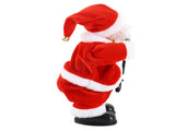 Electric Singing Dancing Santa Musical Figure Decoration Battery Operated Xmas Santa Toy for Home V1294-YM0901-3115240079112