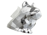 French Bulldog Plated Tissue Box Electroplated Table Facial Tissue Holder Decorative Ornament for V1294-YM0901-3117240187511