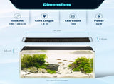Dynamic Power Planted Aquarium LED Light Day Night Cycle Full Spectrum 36W 95cm V274-AQ-LED180-36W