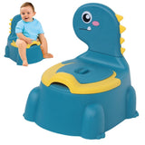 Baby Potty Toilet Cartoon Dinosaur Training Potty Toilet Toddler Potty Chair with Rubber Base Toilet V1370-AZ4-17477