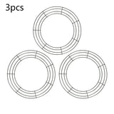 Metal Wreath Round Iron Ring For Christmas V1142-LP1005005037927665