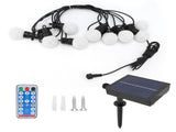 G50 LED String Lights Solar Powered IP44 Weatherproof Decorative Lamp for Outdoor Warm White V1294-YM0901-3119210089611