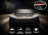 Kahuna Black Porsche Macan Turbo EV Kids Ride On Car 12V Electric Car CAR-PSCH-666-BK