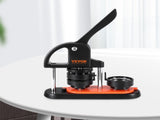 Button Maker Machine, 2.28 inch/58mm Pin Maker, Installation-Free Badge Punch Press Kit, Children V952-SLKXZJ58MM100NXJ1V0