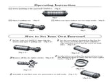 Da Vinci Code, Lock Cylinder, Puzzle, Gift, Valentine's Day Gift, Christmas Gift, Birthday Gift, V1106-105-71317-BRO-L