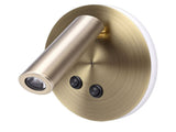 LED Wall Lamp Minimalist and Modern Bedside Ambiance Light for Home Hotel Reading Sleeping Golden V1294-YM0901-3119250081012