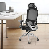Mesh Chair, Adjustable High Back Desk Chair with Mesh Seat, Angle and Height Adjustable Home V952-XZKBYTQZYK00ZJ8S1V0