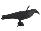 Bird Scarecrow Fake Plastic Crow Black Feathered Crows Bird Repellent for Outdoor Garden Yard V1294-YM0717-10036137