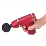 Home Mini Massager Equipment Body Muscle Stimulator with 8 Speed for Muscle FitnessRed V1294-YM0721-3113210058212