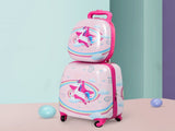 BoPeep 16''13'' 2PCS Kids Luggage Set Unicorn KD1083-UC_NZ