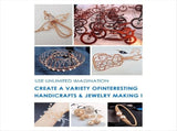 99.9% Soft Copper Wire - 20 Gauge 0.8mm 300 Feet, Pure Bare for Jewelry Making Gardening V1370-AZ4-11647