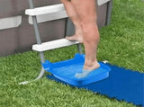 Poolside Foot Bath Non Slip Foot Soak Tray Footbath Basin Installed on Pool Ladder Wash Sand & Dirt V1370-AZ4-18587