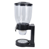 Grain Dispenser 17.5oz Transparent Safe Rice Storage Container with Rubber Base for Grain Rice V1294-YM0523-3118220021811