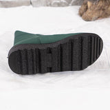 Women's Waterproof Snow Boots, Warm Fleece-Lined Winter Boots with Non-Slip Outdoor Sole for Cold V1189-LC-DG-00241