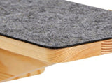 Set of 2 Cat Wall Shelves, Wooden Climbing Steps for Wall Mount, Ideal for Living Room and V1237-ZY-924-093