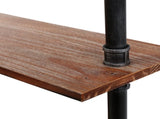 Artiss Floating DIY Pipe Shelf 5 Tiers - ISSA PIPE-92-5LVL-WALL