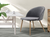 Levede 6x Dining Chairs Seat French Grey CH1037-2-GYX3