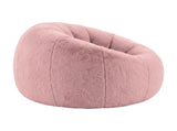 Artiss Bean Bag Chair Cover Soft Faux Fur Beanbag Cover Large Round Stuffed Animal BD-COVER-ROUND-PK