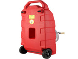 VEVOR 60.57L Fuel Caddy, 7.8 L/min, Portable Gas Storage Tank Container with Hand Pump Rubber V952-SLJYCSL163MM1YYBQV0