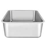 Cat Litter Box, 152 mm Deep, XL Extra Large Stainless Steel Cat Litter Box with Scoop, Wide V952-KFSMSPCBXGXL7835FV0