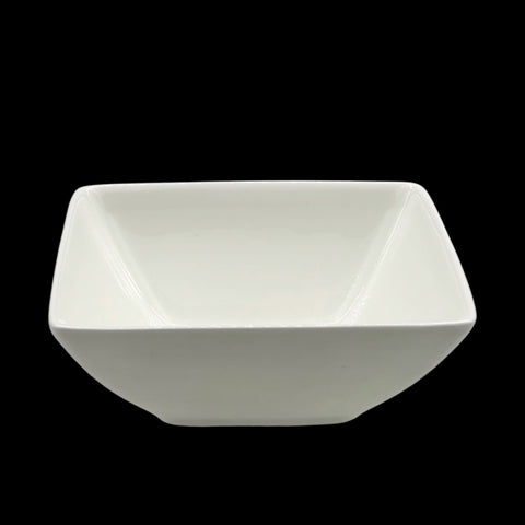 bulk 24 White Bone China Square Bowl 16x10cm V637-TAB35258