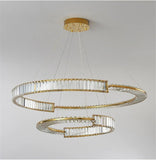 BAMDECOR C3318/2 Modern Crystal Chandeliers Lighting Contemporary Round Chandelier Lighting V255-BAM-C3318-2-0608