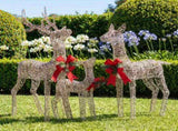 Christabelle 3 Reindeer Family Christmas Light Up Display 1.3m LED Outdoor Indoor Xmas Yard Law 112_MHA706